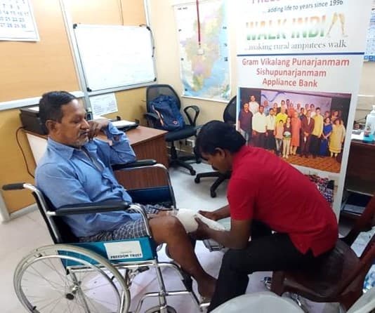 June 23 Walk India assessment at Freedom Trust Office 1