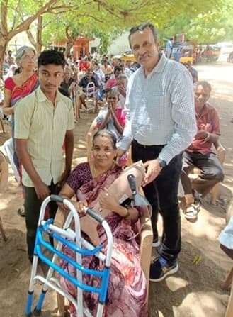 July 23 Walk India Distribution for Hexaware DRHM at Tirunelveli 1