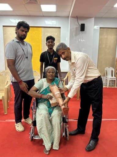 Nov 2024 Walk India distribution for Hexaware at Ramapuram