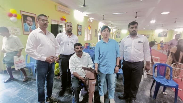 Nov 2024 Walk India distribution for Savex Technologies at Chitoor