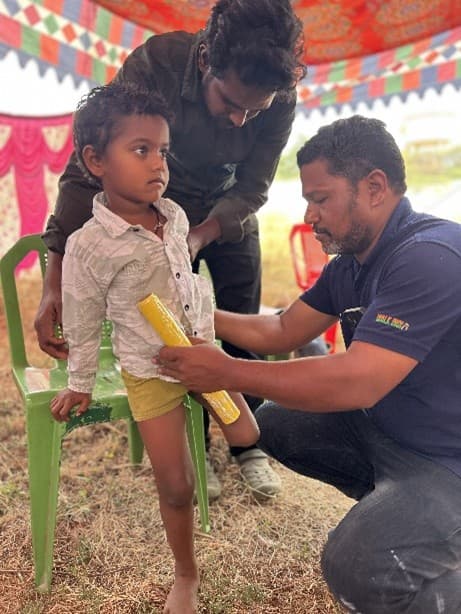 Mar 25 Walk India assessment for Access health care at Rayachoty